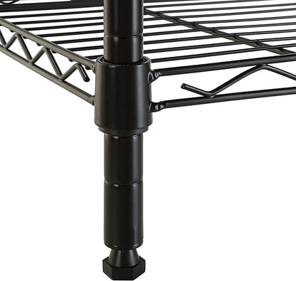 Amazon Basics 5-Shelf Tower Adjustable Storage Shelving Unit - Image 6