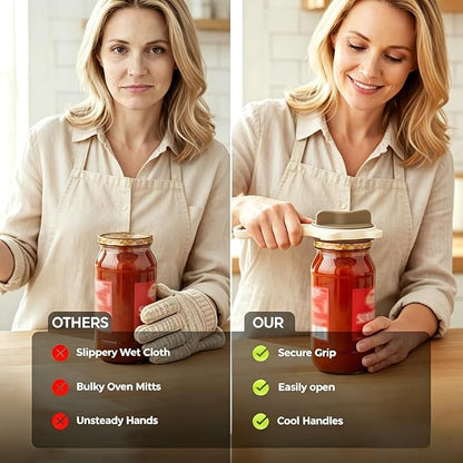 2026 New 4-in-1 Jar Opener, Adjustable Stainless Steel Opener - Image 4