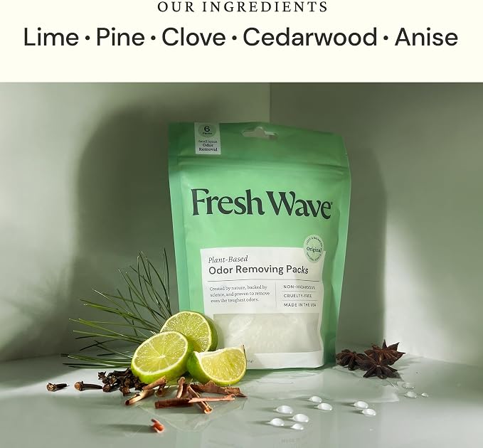 Fresh Wave Odor Eliminating & Deodorizing Packs, Bag of 6 - Image 2