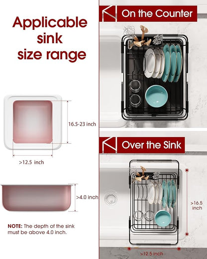 Stainless Steel Dish Drying Rack - Image 5