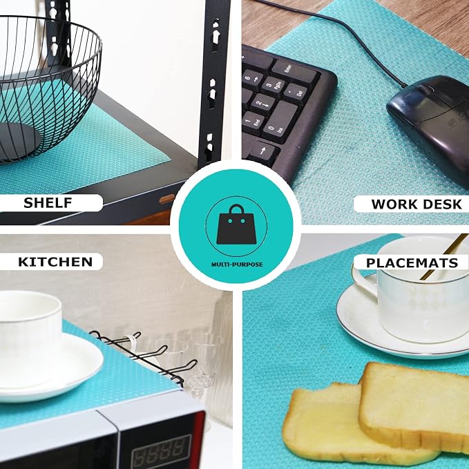 24Pcs Refrigerator Liners, Washable Fridge Liner Mats Covers Pads - Image 5