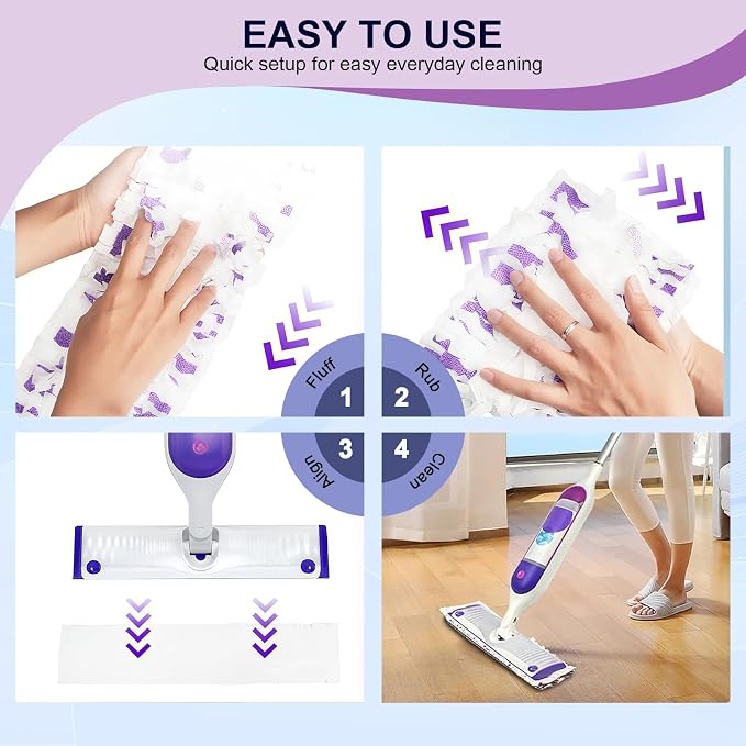 32 Pcs 5X Cleaning Power Mop Refills - Image 5