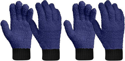 MIG4U 2 Pairs Microfiber Gloves by MIG4U