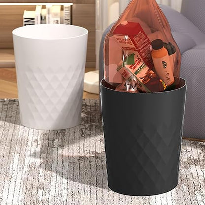 2 Pack Small Trash Can 1.8 Gallon Bathroom Garbage Can Waste Basket Recycling - Image 5