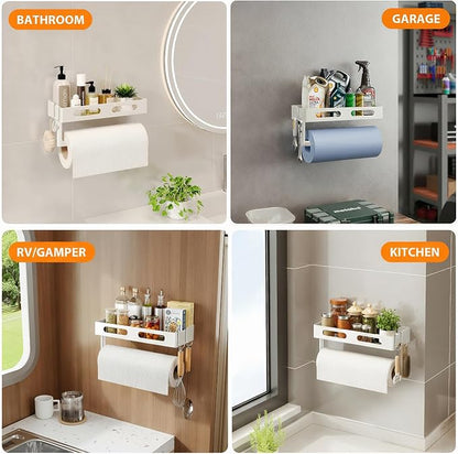Paper Towel Holder Wall Mount for Kitchen, Paper Towel Holder - Image 3