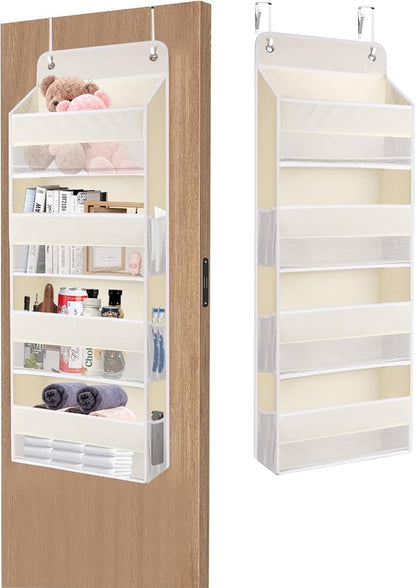 QINGUANG Over The Door Organizer, Hanging Organization and Storage, Behind Door by QINGUANG