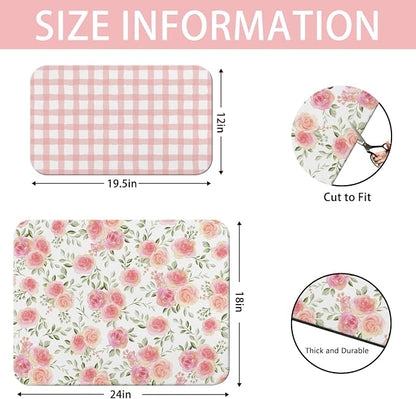 Dish Drying Mat for Kitchen Counter 2 Pack - Image 5