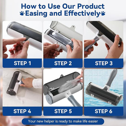 Belife Pet Hair Remover Roller Reusable Lint Roller - Image 3