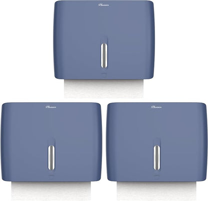 Hand Towel Dispenser for Bathroom Pack of 3 Compact Size Suitable Paper Towels by PLUSSEN