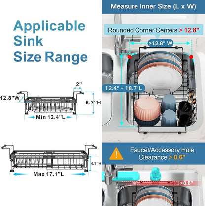 iSPECLE Expandable Dish Drying Rack - Image 2
