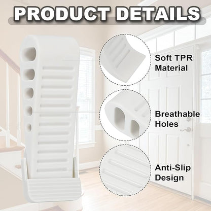 PATIKIL Rubber Door Stoppers for Bottom of Door, Door Wedge Stopper - Image 3