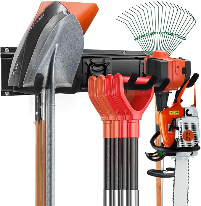 Garden Tool Storage Rack, Outdoor Power Tools Hangers - Image 2