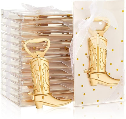 Hortsun 36 Sets Cowboy Boot Bottle Openers Baby Shower Bottle Opener Favors by Hortsun