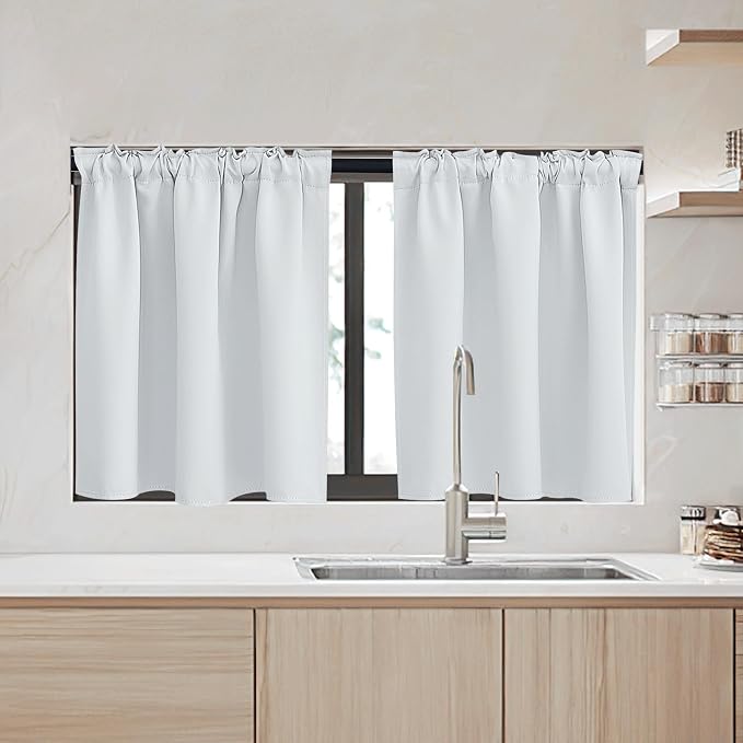 RYB HOME Small Window Curtains by RYBHOME
