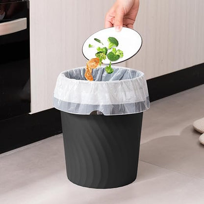YGJT Small Trash Can, 6 Pack 1.8 Gallons Bathroom Trash Can, Slim Waste Basket - Image 4