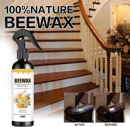 MOODTALK Beeswax Spray Furniture Polish, Wood Cleaner, Wood Floor Polish - Image 6