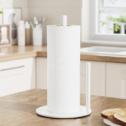 Paper Towel Holder White Kitchen Roll Holder, Paper Towel Holder - Image 2