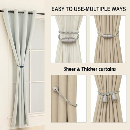 Magnetic Curtain Tiebacks - Image 5