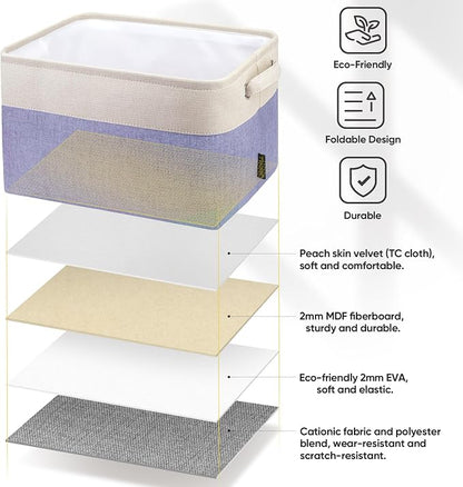 BALEINE 1 Pack Fabric Storage Bins - Image 4