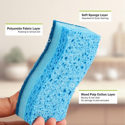 AIDEA Sponges Kitchen, Non-Scratch Scrub Sponge, Sponges - Image 3