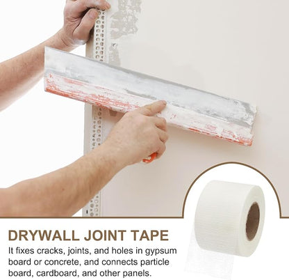 PATIKIL Drywall Repair Mesh Tape, 4 inch x 164 ft Fiberglass Repair Patch - Image 7