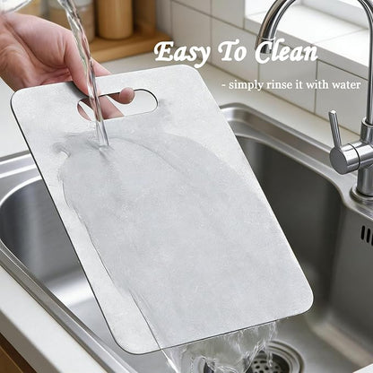100% Pure Titanium Cutting Board, Double-Sided Titanium Cutting Boards - Image 4