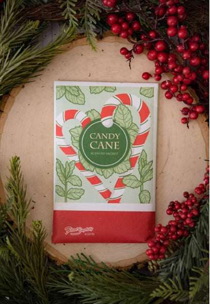 Floral Simplicity Candy Cane Scented Sachets Pack of 6, Fall & Winter - Image 5