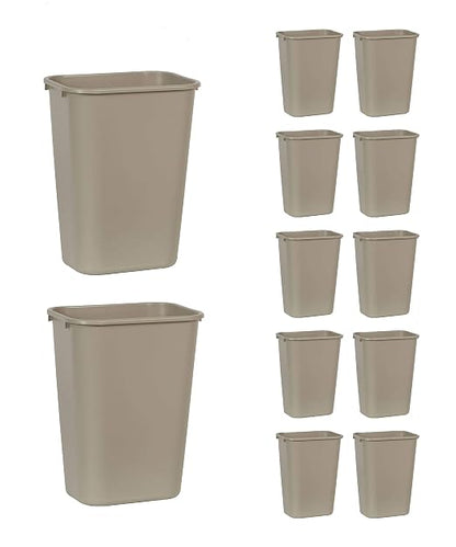 Rubbermaid Commercial Products Deskside Wastebasket/Trash Can, by RubbermaidCommercialProducts