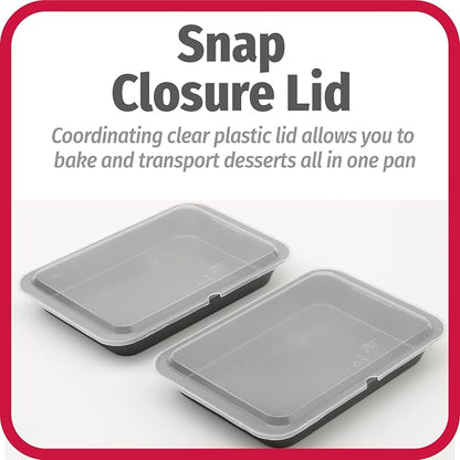 GoodCook Set of 2 Nonstick Steel 13" x 9" Cake Baking Pans - Image 5