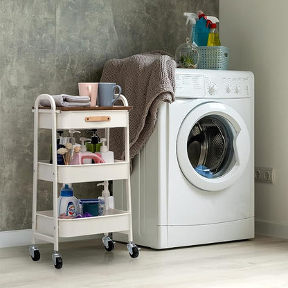 AGTEK Rolling Organizer Cart - Image 3