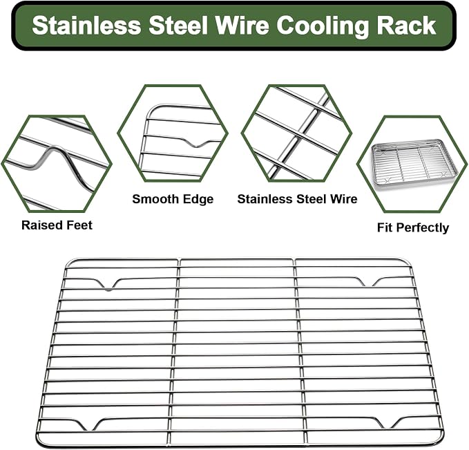 Baking Sheet Tray Cooling Rack - Image 5
