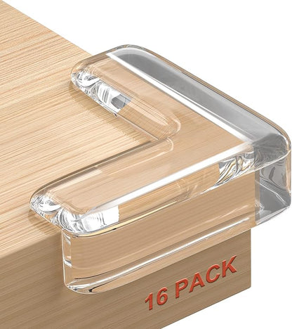 HOMREALM Baby Proofing 16 Pack Corner Protector Baby Corner Guards Furniture by HOMREALM