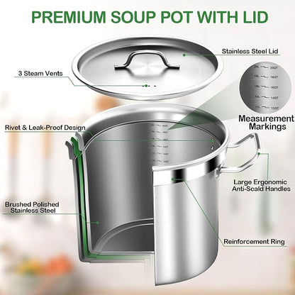 STOCKPOT Stock Pot 20 Quart - Image 4