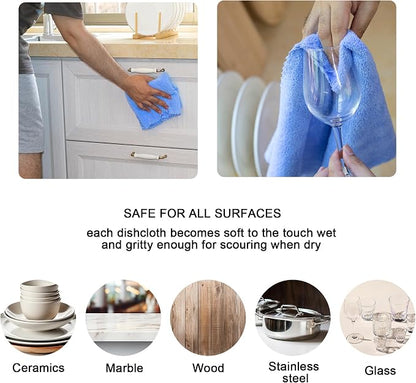 kimteny Kitchen Cloth Dish Towels, 13x28 Inches Premium Dishcloths, Super - Image 3