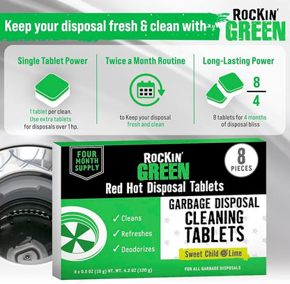 Rockin' Green Deep Cleaning and Deodorizing Tablets - Image 4