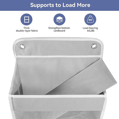 QINGUANG Over The Door Organizer, Hanging Organization And Storage, Behind Door - Image 4