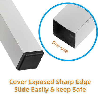 Furnigear Plastic Plugs Tubing End Cap Chair End Caps Outside Bottom Tubing - Image 4