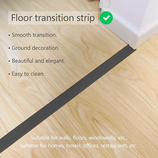 10Pcs Aluminum T Molding Floor Transition Strip, 48In Aluminum T Molding Trim - Image 4