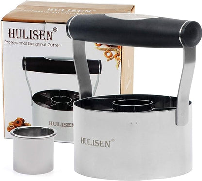 HULISEN Donut Cutter, 3.5 inch Stainless Steel Doughnut Cutter - Image 2