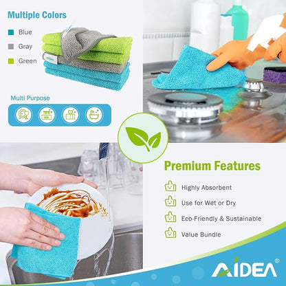 AIDEA Microfiber Cleaning Cloth-50PK, Soft Microfiber Towels - Image 6