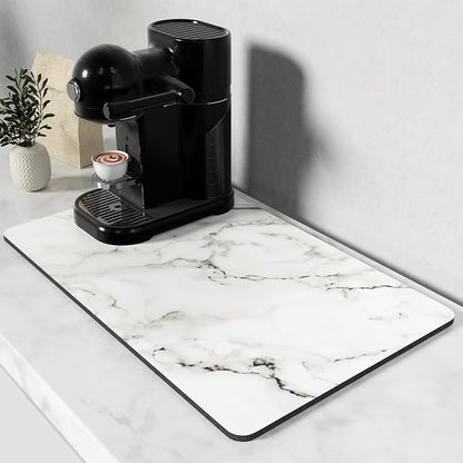Rnivvi Coffee Mat, Hide Stain Rubber Backed Absorbent Dish Drying Pad by Rnivvi