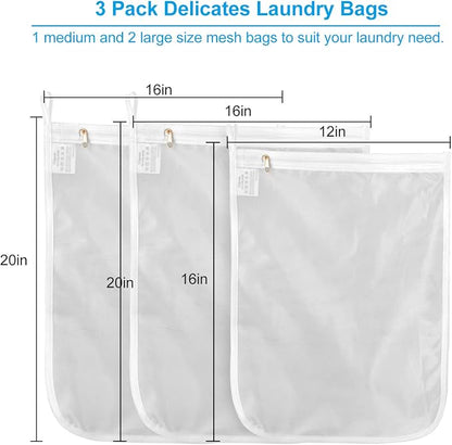 Gogooda Delicates Laundry Bags, Fine Mesh Wash Bag - Image 4