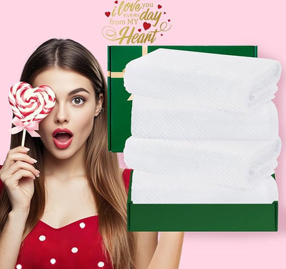 VOOVA & MOVAS White Hand Towels - Image 6