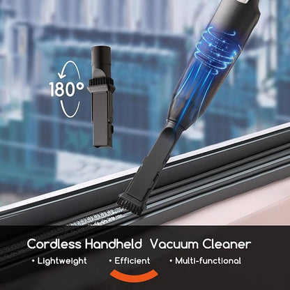 Cordless Stick/Handheld Vacuum Cleaner, 10-17Kpa 2-Level Powerful Suction - Image 4