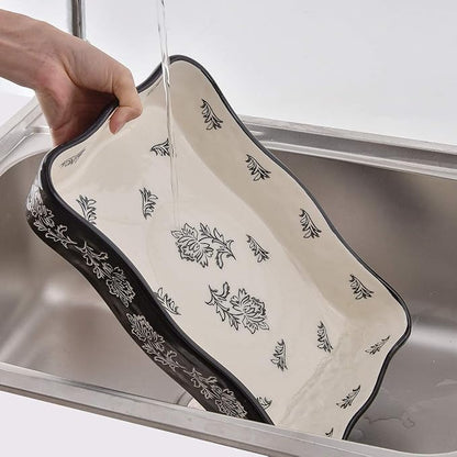 Wisenvoy Baking Dish Casserole Dish Ceramic Lasagna Pan 2-Pcs Bakeware Sets - Image 2