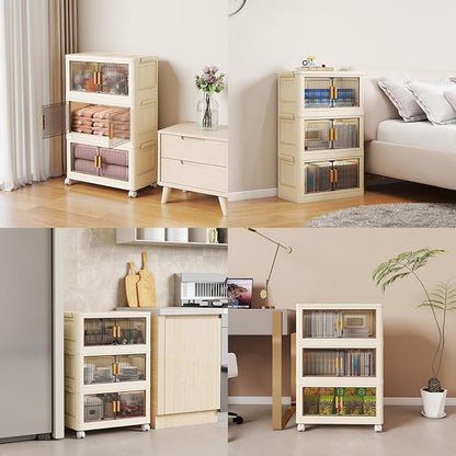 3 Tier Stackable Plastic Storage Bins - Image 7