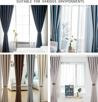 2 PCS Magnetic Curtain Tiebacks, European Style Convenient Drape Tie Backs - Image 6
