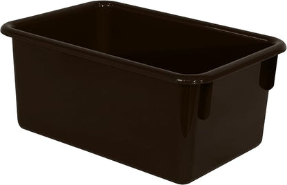 Wood Designs Cubby Storage Bin, Heavy Duty Plastic Containers - Image 2