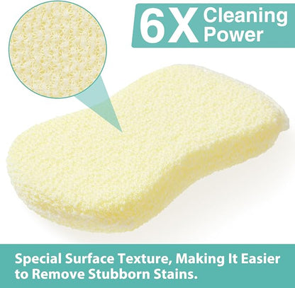 Mr. Scrub Sponges Kitchen Scrub Dish Sponge Scouring Pad, 6 Pack Cleaning Brush - Image 4