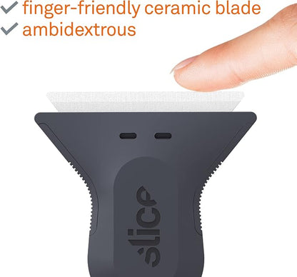 Slice 10590 Small Scraper, Ceramic Blade, Lasts 11x Longer Than Metal, Finger - Image 3